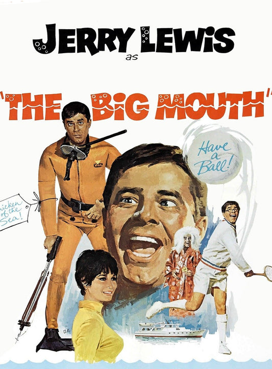 THE BIG MOUTH (1967) Starring Jerry Lewis - Public Domain Movie DVD NO CASE