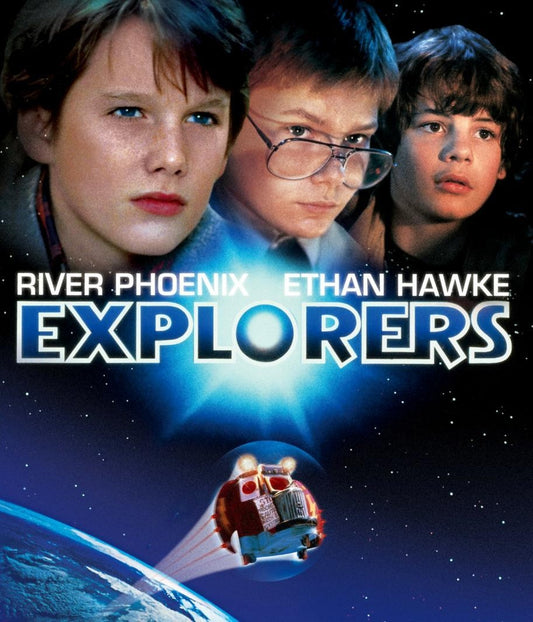 EXPLORERS (1985) Ethan Hawke,River Phoenix,Jason Presson - Public Domain DVD NO CASE