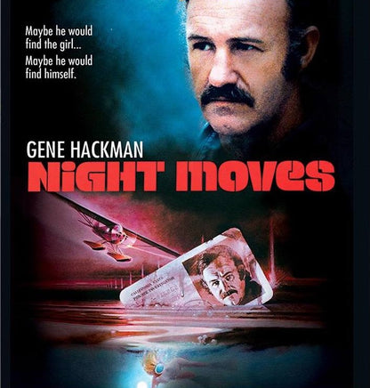 NIGHT MOVES (1975) Gene Hackman,Susan Clark - Public Domain DVD NO CASE