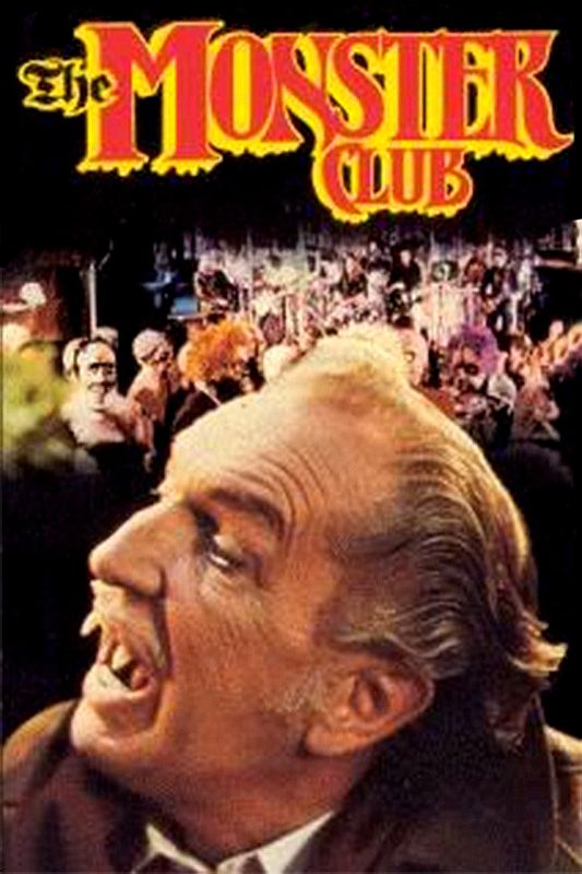 THE MONSTER CLUB (1981) Vincent Price John Carradine - PUBLIC DOMAIN DVD ONLY NO CASE