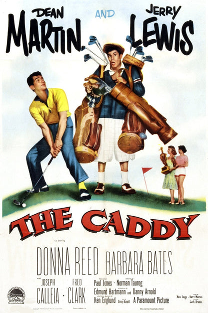 THE CADDY (1953) Dean Martin,Jerry Lewis,Donna Reed,Barbara Bates - Public Domain Movie DVD NO CASE