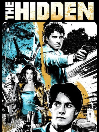 THE HIDDEN (1987) Michael Nouri,Kyle MacLachlan - Public Domain DVD NO CASE RARE !