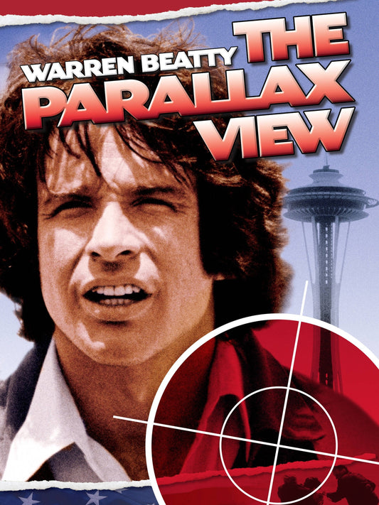 THE PARALLAX VIEW (1974) Warren Beatty,Hume Cronyn,William Daniels,Paula Prentiss - PUBLIC DOMAIN DVD ONLY NO CASE
