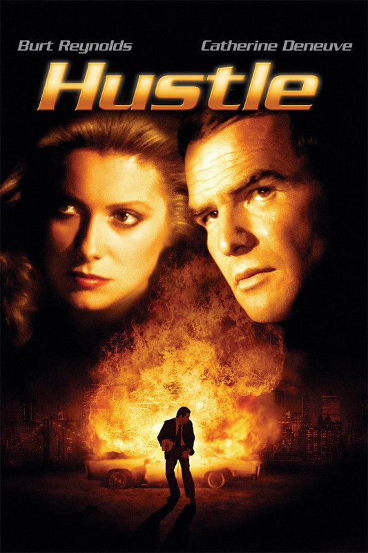 HUSTLE (1975) Burt Reynolds,Catherine Deneuve,Eileen Brennan,Eddie Albert,Ernest Borgnine - Public Domain DVD NO CASE RARE !