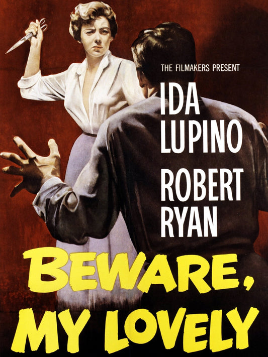 BEWARE, MY LOVELY (1952) Ida Lupino, Robert Ryan - Public Domain Movie DVD NO CASE