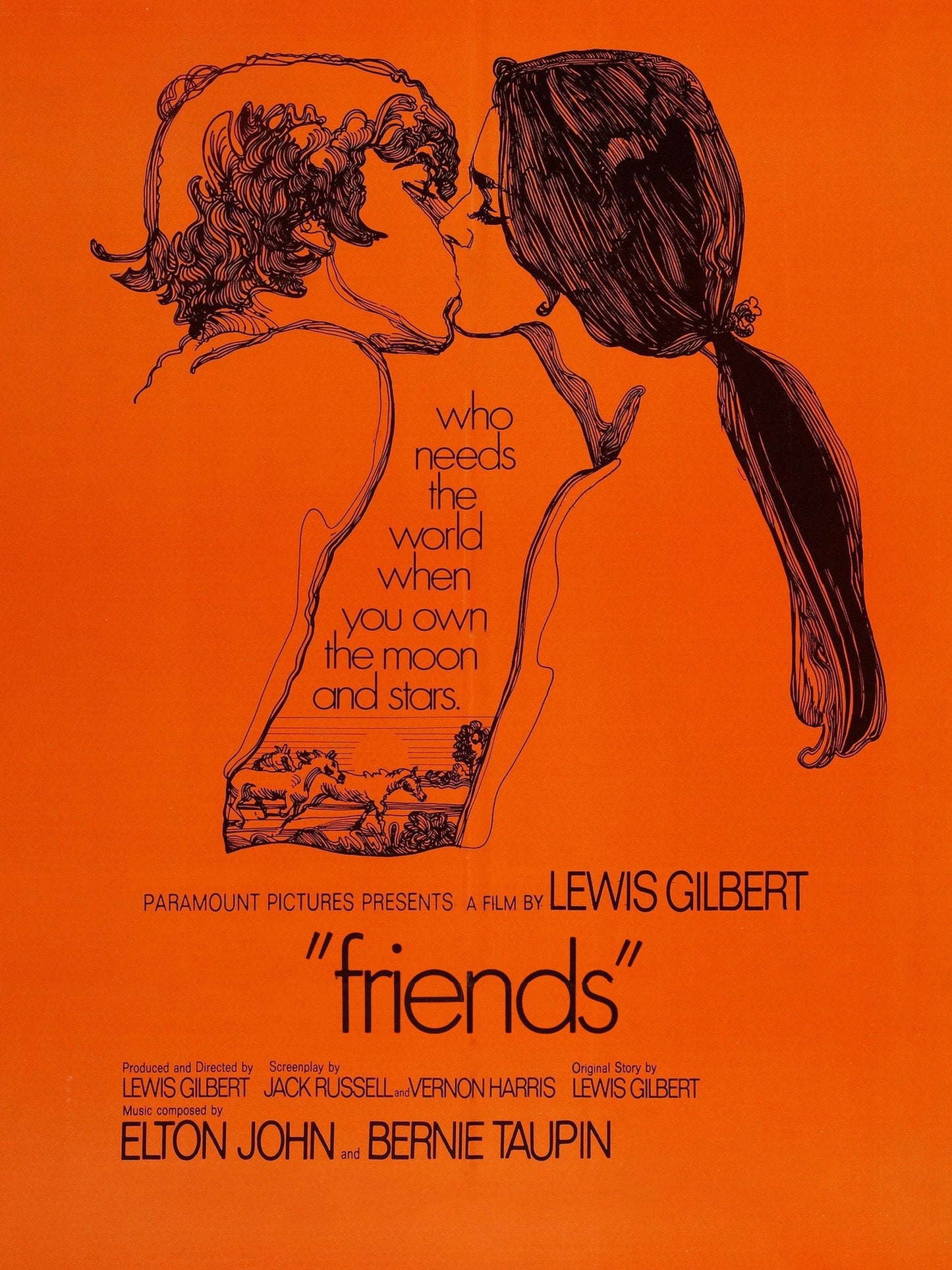 ''FRIENDS'' (1971) Sean Bury,Anicée Alvina - Public Domain DVD NO CASE RARE !