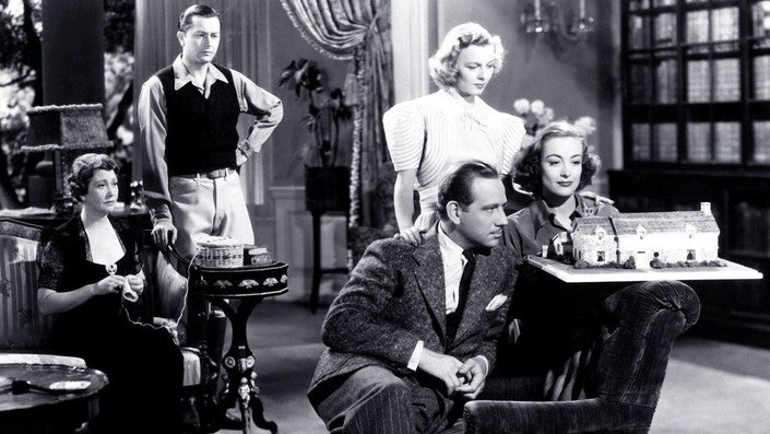 THE SHINING HOUR (1938) Robert Young, Melvyn Douglas, Joan Crawford, Fay Bainter, Margaret Sullavan - DVD ONLY NO CASE
