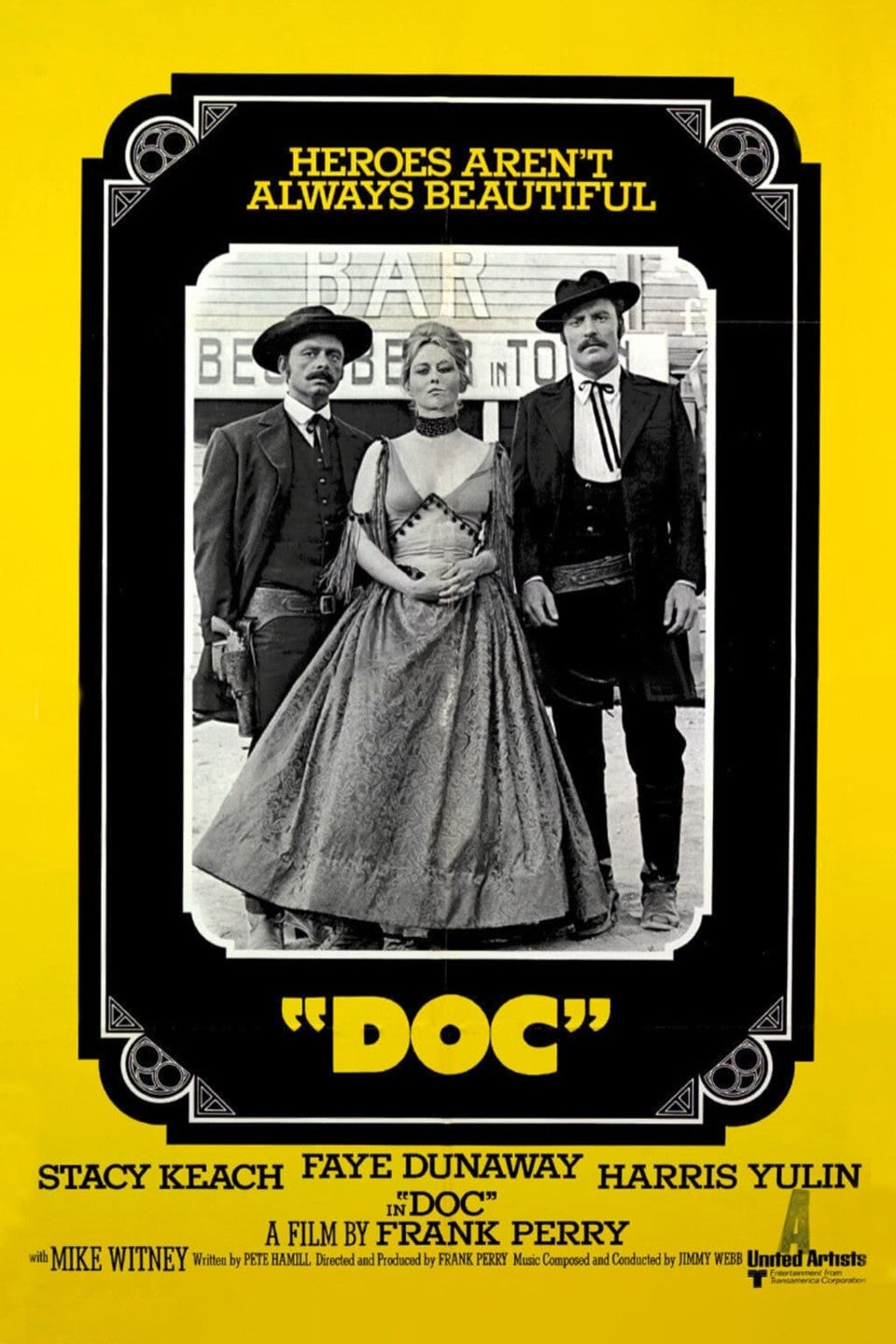 ''DOC'' (1971) Stacy Keach,Faye Dunaway,Harris Yulin,- Public Domain DVD NO CASE RARE !