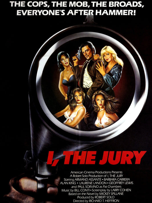 I, THE JURY (1982) Armand Assante,Barbara Carrera,Laurene Landon - Public Domain DVD NO CASE RARE !