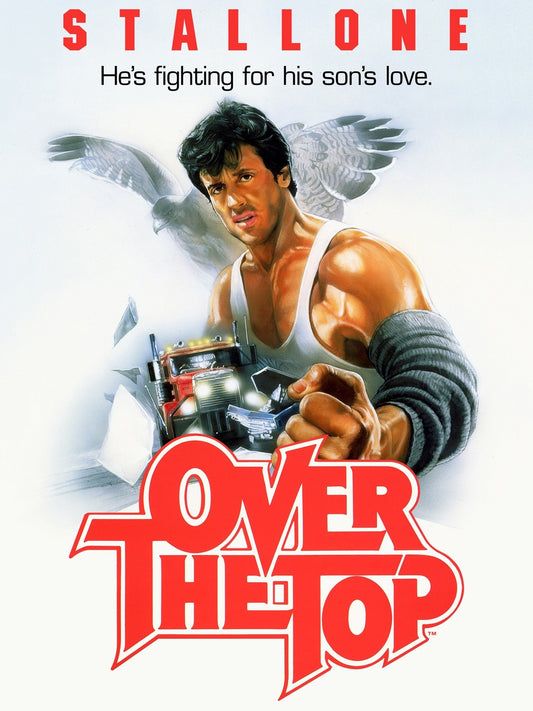 OVER THE TOP (1987) Sylvester Stallone,Robert Loggia,Susan Blakely,David Mendenhall - Public Domain DVD NO CASE RARE !
