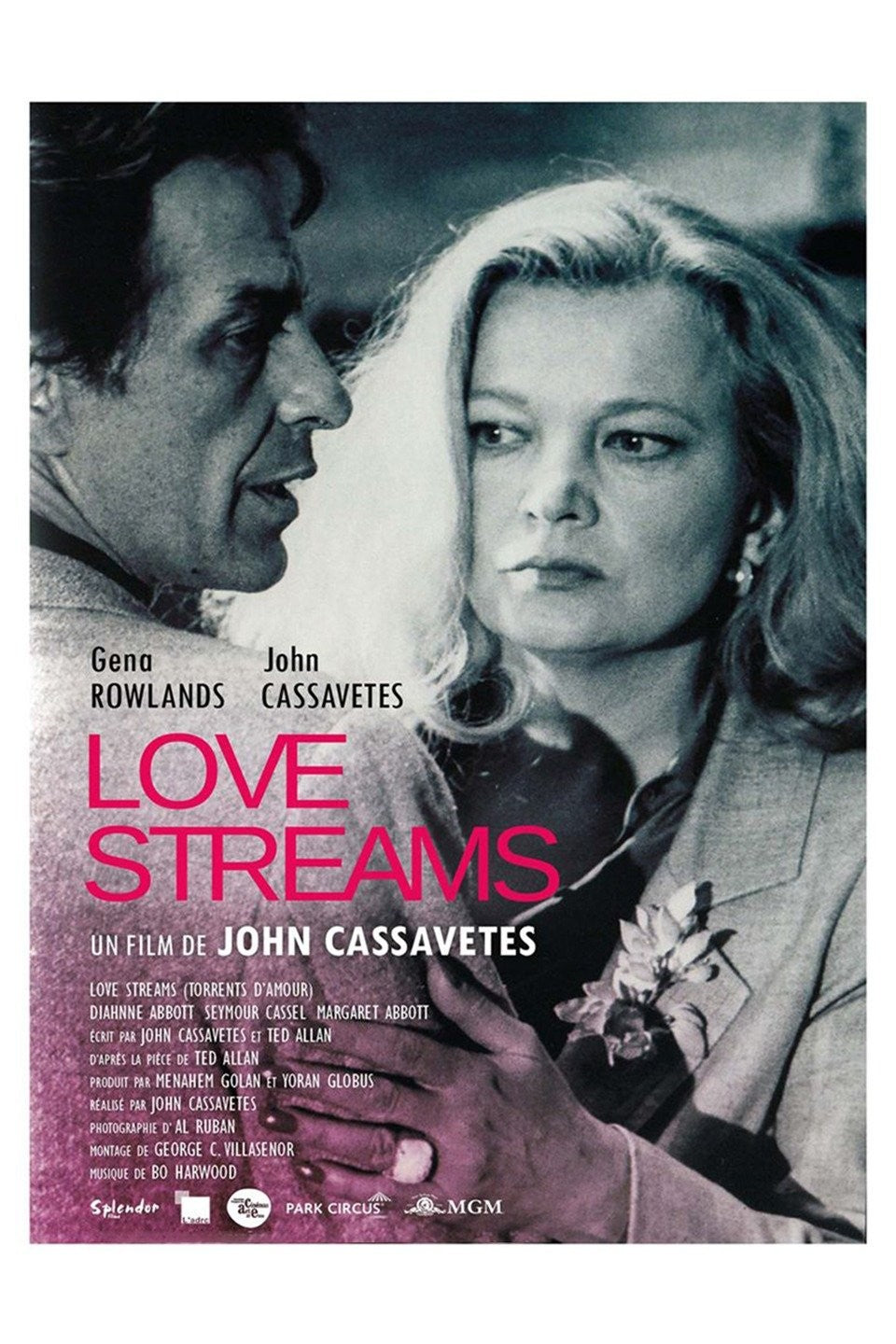 LOVE STREAMS (1984) Gena Rowlands,John Cassavetes,Diahnne Abbott,Seymour Cassel - PUBLIC DOMAIN DVD ONLY NO CASE