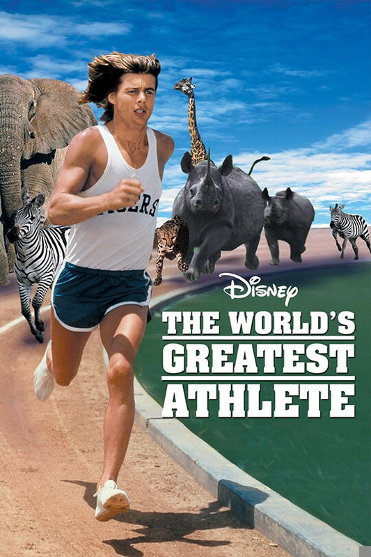 THE WORLD'S GREATEST ATHLETE (1973) John Amos,Roscoe Lee Browne,- Public Domain DVD NO CASE