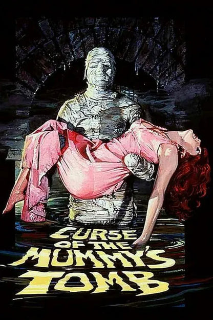 THE CURSE OF THE MUMMY'S TOMB (1964) Terence Morgan, Ronald Howard, Fred Clark, Jeanne Roland - PUBLIC DOMAIN DVD ONLY NO CASE