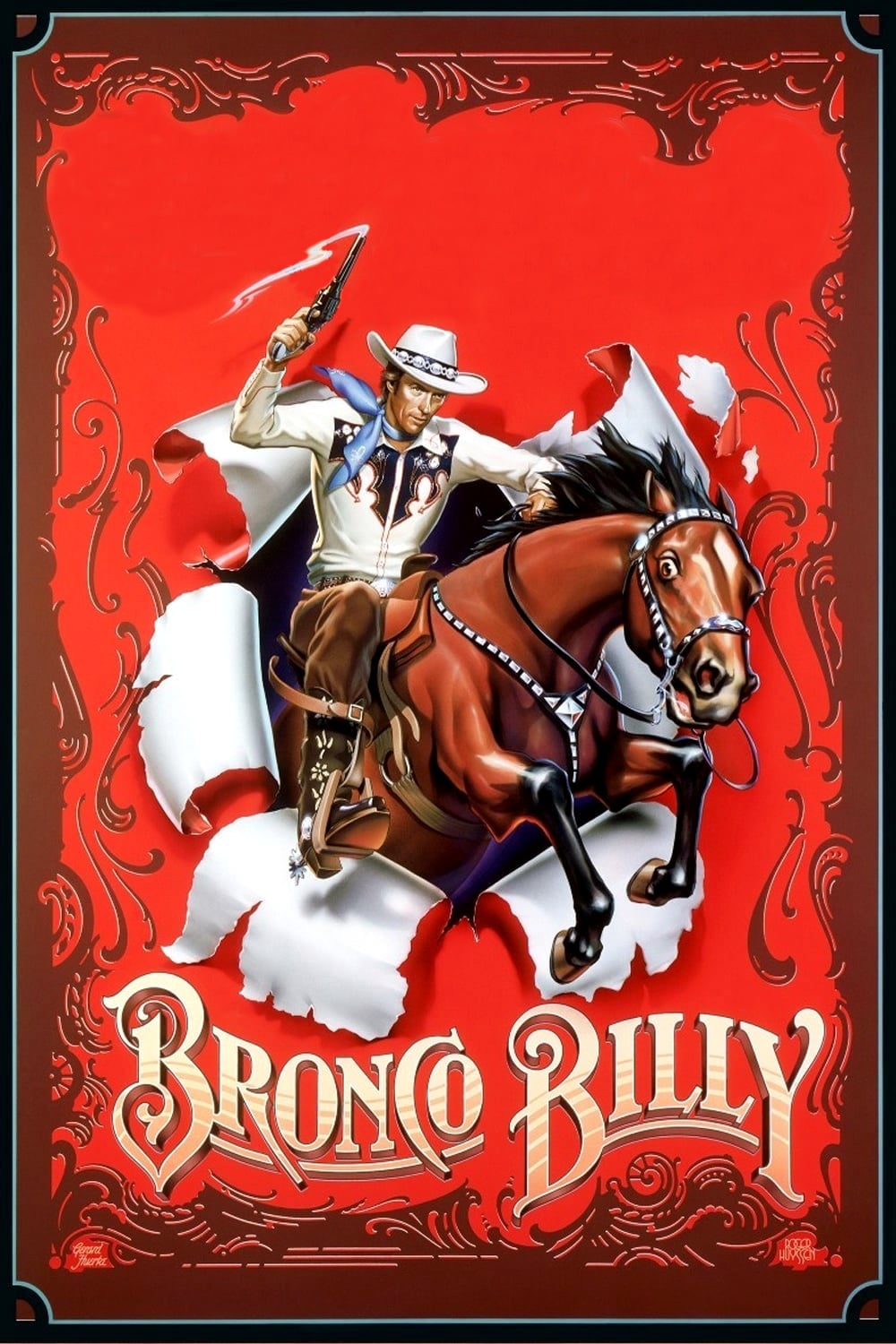 BRONCO BILLY (1980) Clint Eastwood - PUBLIC DOMAIN DVD ONLY NO CASE