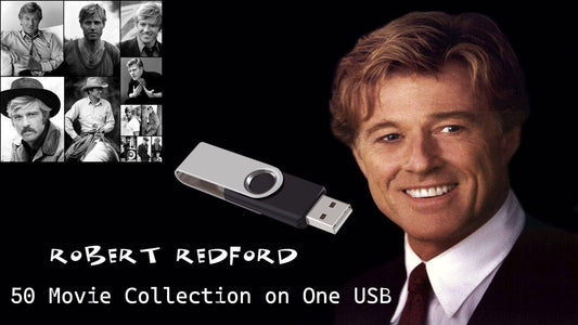 ROBERT REDFORD  - 50 MOVIE COLLECTION ON ONE USB