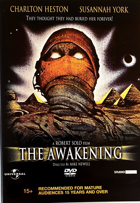 THE AWAKENING (1980) Charlton Heston,Susannah York,Jill Townsend,Stephanie Zimbalist - Public Domain DVD NO CASE RARE !