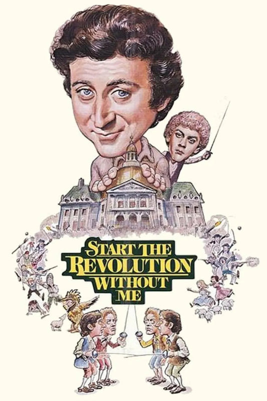 START THE REVOLUTION WITHOUT ME  (1970) GENE WILDER Public Domain DVD NO CASE