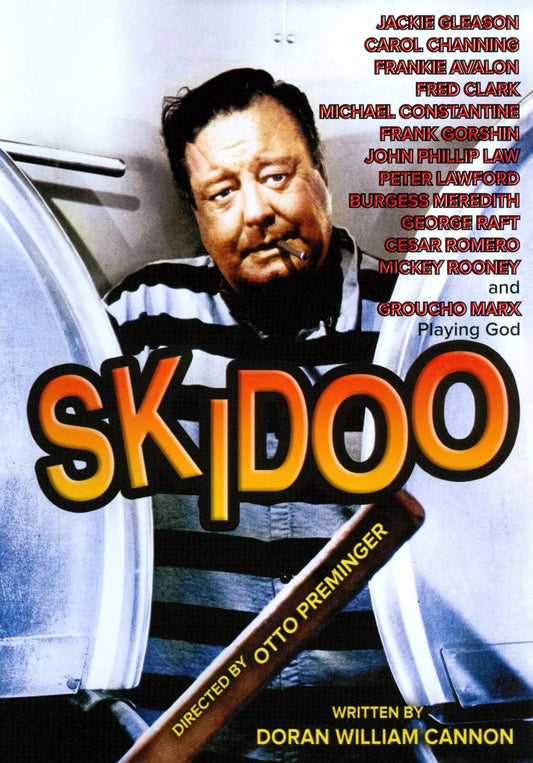 SKIDOO (1968) Jackie Gleason,Mickey Rooney - Public Domain DVD NO CASE