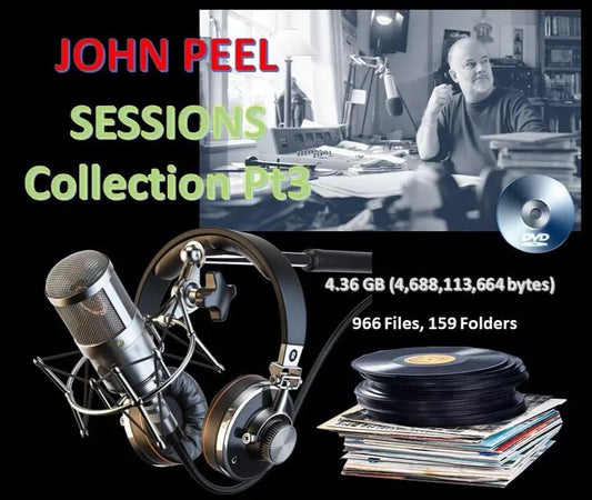 JOHN PEEL - SESSIONS PT 3 - Retro Old Time Radio Shows MP3 DVDROM