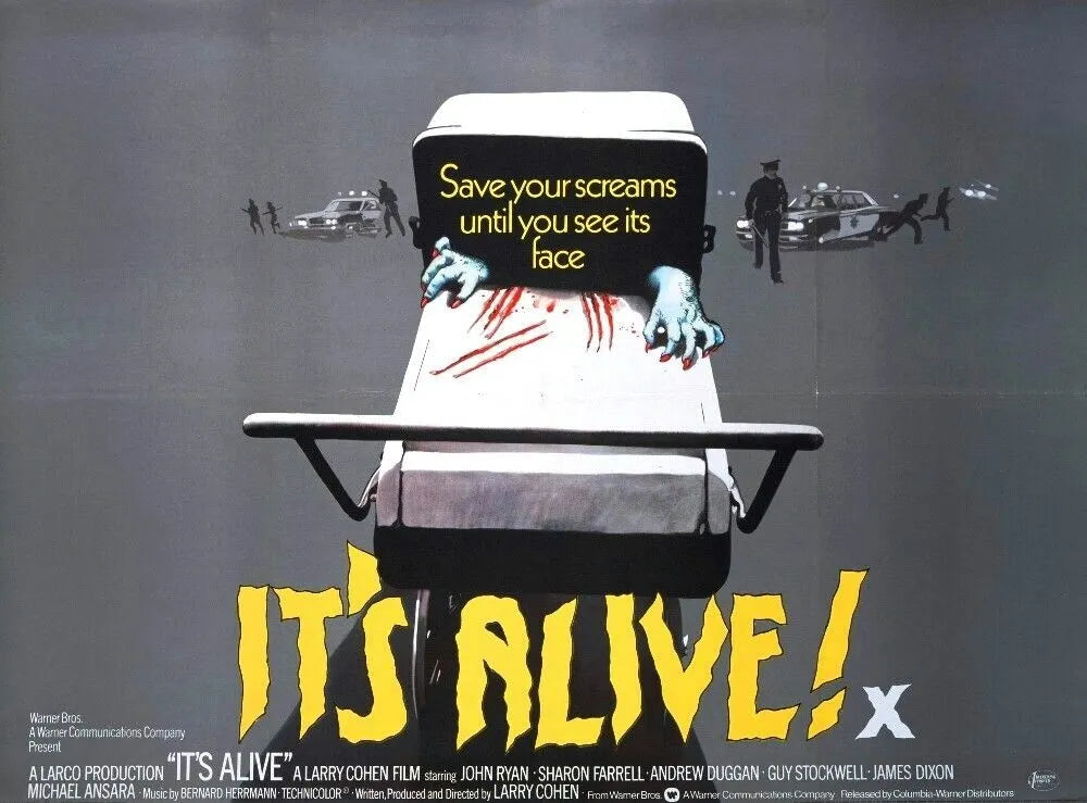 IT'S ALIVE (1974) John P. Ryan  - Public Domain DVD NO CASE