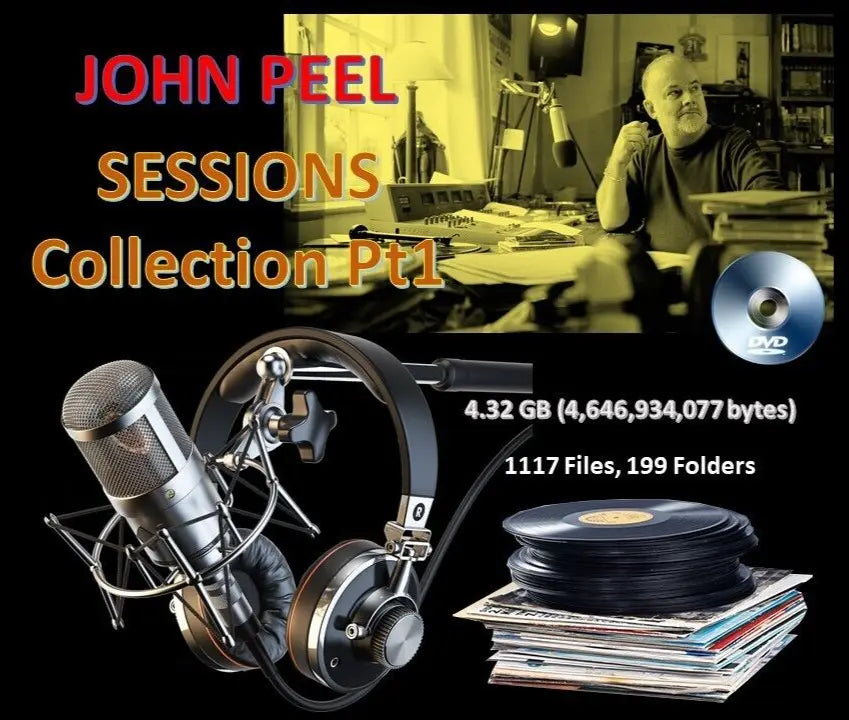 JOHN PEEL - SESSIONS PT 1 - Retro Old Time Radio Shows MP3 DVDROM