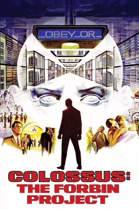 COLOSUSS: THE FORBIN PROJECT (1969) Micheal Caine - Public Domain DVD NO CASE