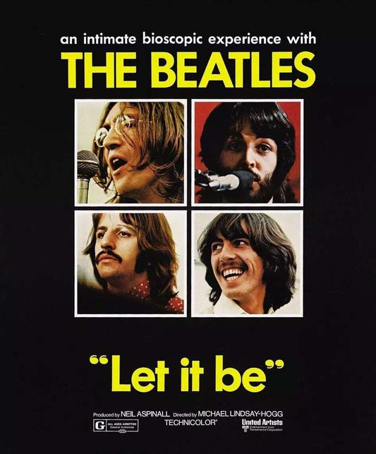 LET IT BE (1970) The Beatles - DVD-Public Domain DVD NO CASE