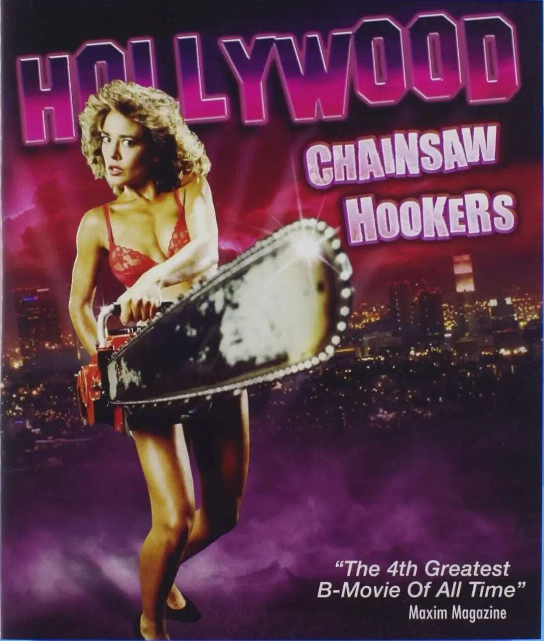 HOLLYWOOD CHAINSAW HOOKERS (18) (1988) - Public Domain DVD NO CASE