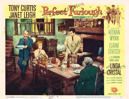 THE PERFECT FURLOUGH (1958) TONY CURTIS -  Public Domain DVD NO CASE