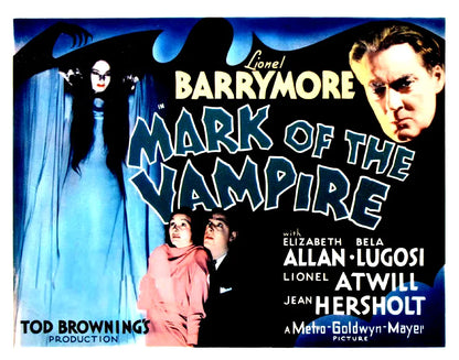 MARK OF THE VAMPIRE (1935) LIONEL BARRYMORE - Public Domain DVD NO CASE