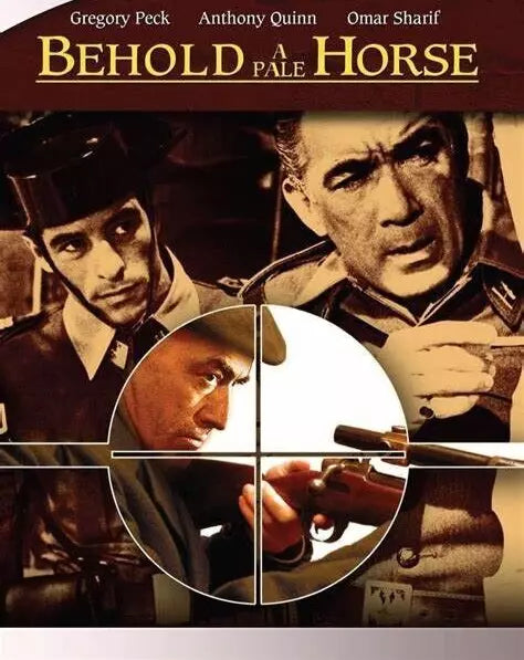 BEHOLD A PALE HORSE (1964) Gregory Peck,Anthony Quinn- Public Domain DVD NO CASE