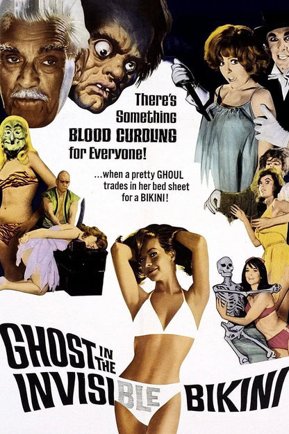 GHOST IN THE INVISIBLE BIKINI (1966) Nancy Sin - Public Domain Movie DVD NO CASE