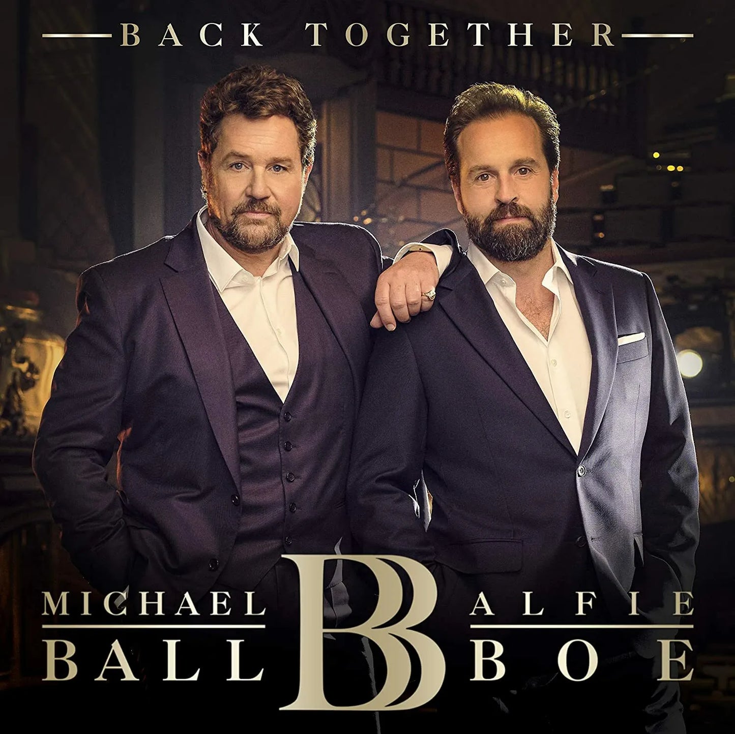 MICHAEL BALL AND ALFIE BOE - BACK TOGETHER - CD - NEW SEALED - FREE POST !