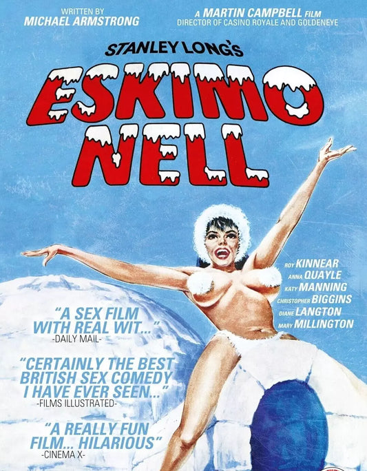 ESKIMO NELL (1975) Roy Kinnear, Anna Quayle, Public Domain DVD NO CASE