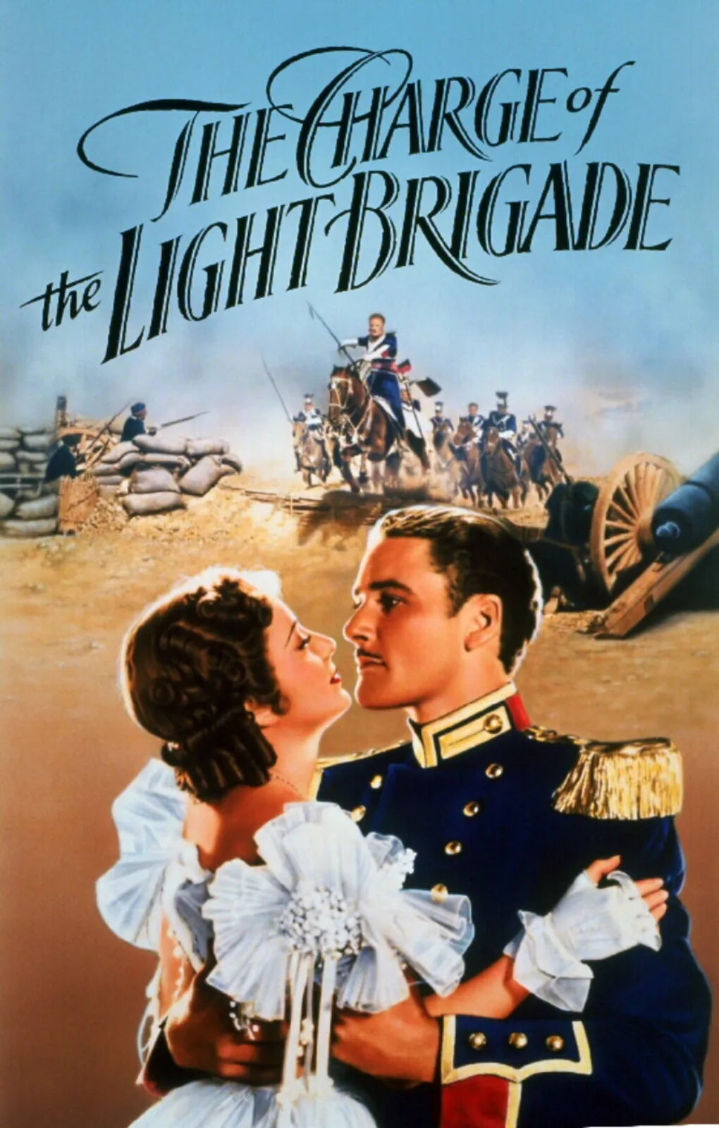 The Charge Of The Light Brigade (1936) B&W - DVD, Public Domain DVD NO CASE