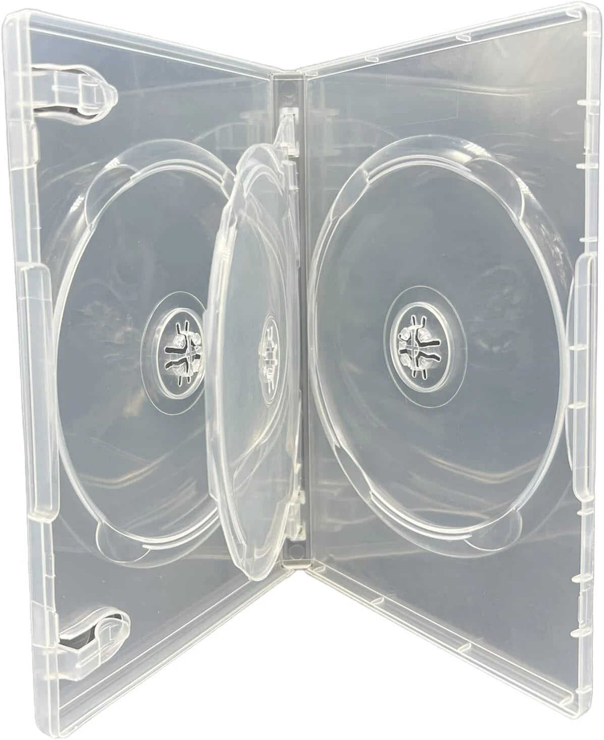 3 WAY AMARAY 1 X NEW PREMIUM CLEAR 14mm DVD CASE + FREE UK DELIVERY