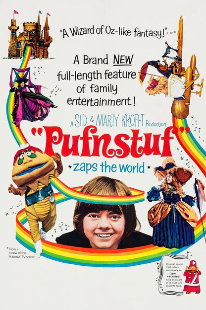 PUFNSTUFF (1970) Jack Wild, Billie Hayes - PUBLIC DOMAIN DVD ONLY NO CASE (Copy)