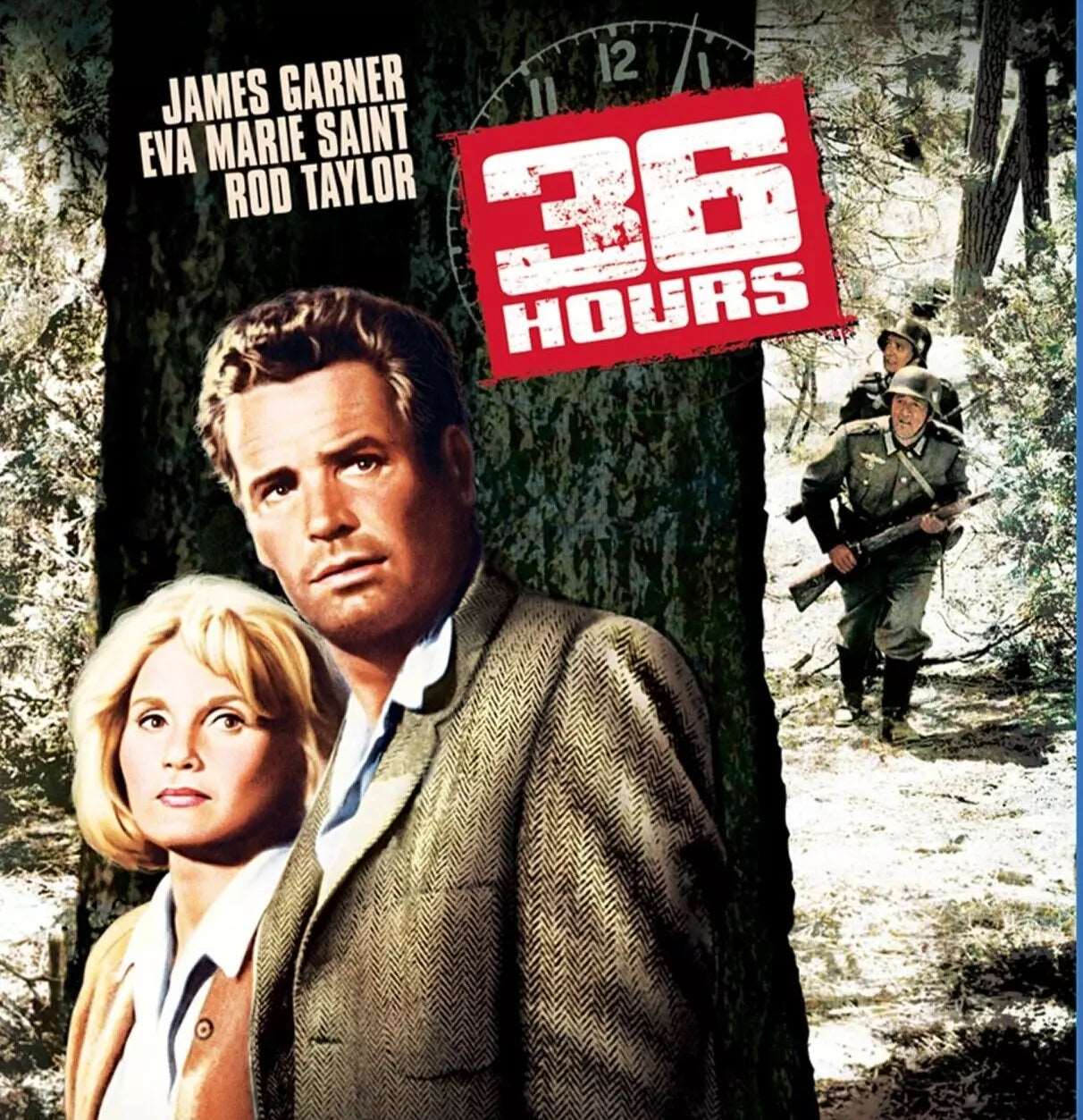 36 HOURS  (1964)  James Gardner - Public Domain Movie DVD NO CASE