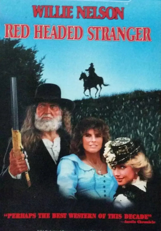 RED HEADED STRANGER (1986) Willie Nelson, DVD Public Domain DVD NO CASE