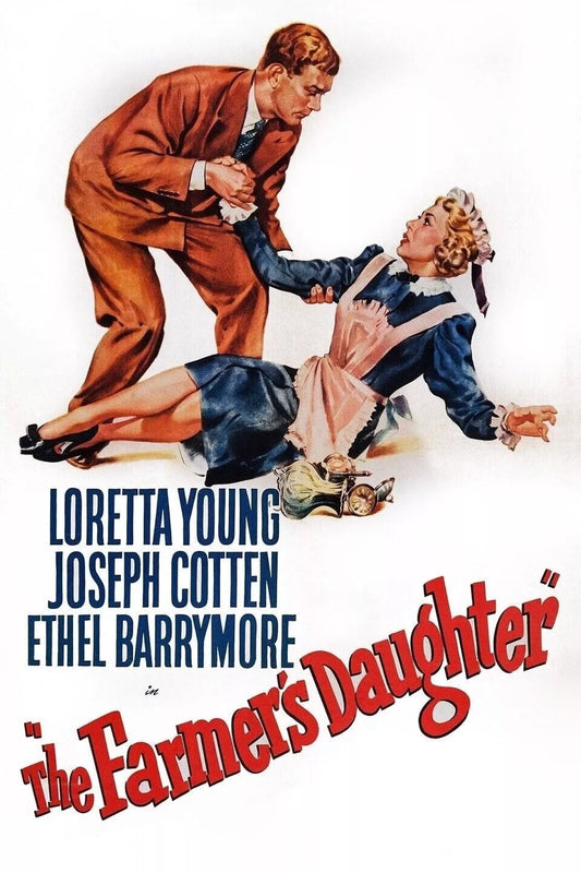 THE FARMER'S DAUGHTER (1947) Loretta Young - Public Domain Movie DVD NO CASE