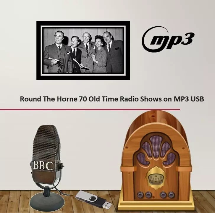 Round The Horne 70 Old Time Radio Shows MP3 Audio USB - Free Post