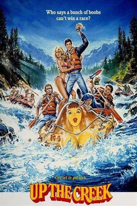 UP THE CREEK (1984) Tim Matheson, Dan Monahan - Public Domain DVD NO CASE