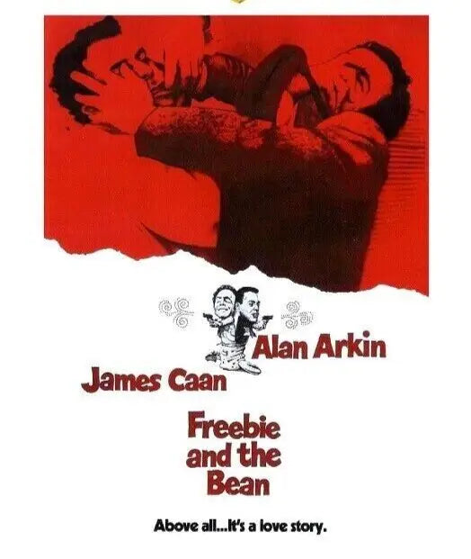 FREEBIE AND THE BEAN (1974) James Caan  - Public Domain Movie DVD NO CASE