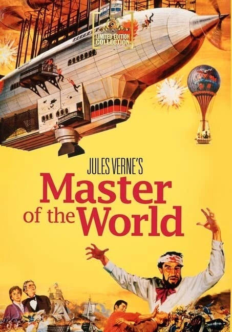 MASTER OF THE WORLD (1961) Charles Bronson, Vincent Price, David Frankham, Mary Webster, Henry Hull - RARE DELETED  DVD NO CASE