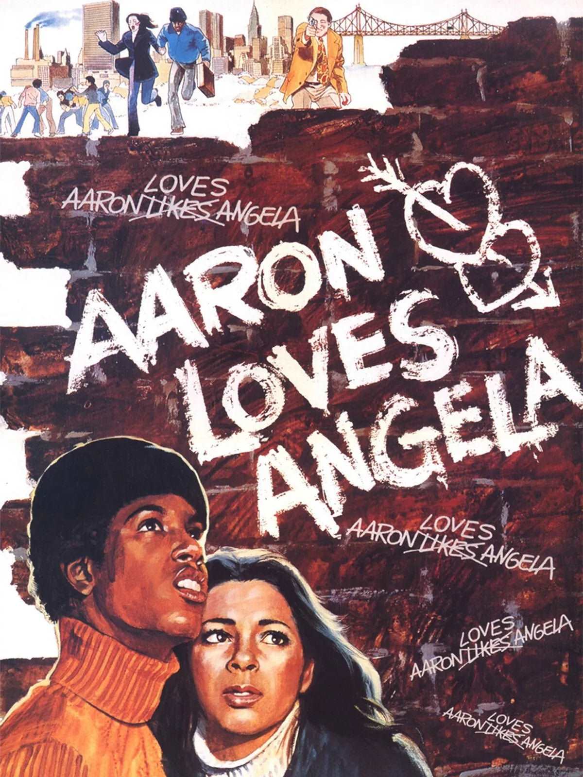 Aaron Loves Angela (1975) Irene Cara - Public Domain Movie DVD NO CASE