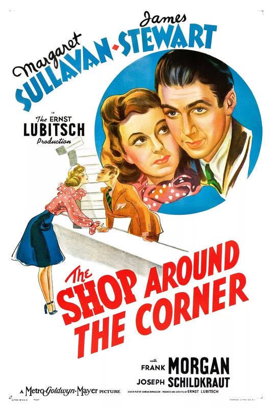 SHOP AROUND THE CORNER (1940) James Stewart, DVD - Public Domain DVD NO CASE