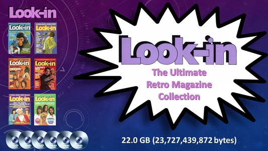 LOOK-IN RETRO MAGAZINE COLLECTION - 715 COMICS & ANNUALS ON X6 DVDROMS