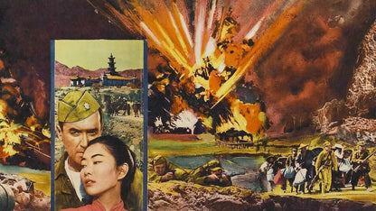 THE MOUNTAIN ROAD (1960) James Stewart - Public Domain DVD NO CASE