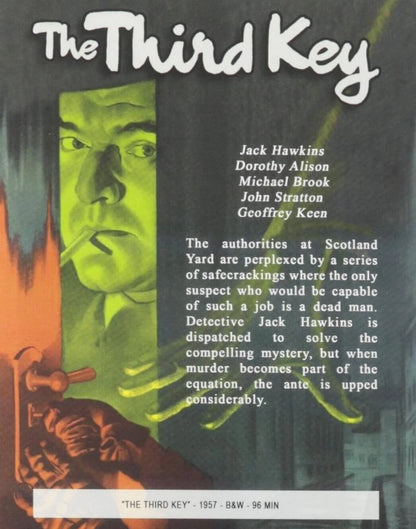 THE THIRD KEY (1956) Jack Hawkins - Public Domain Movie DVD NO CASE