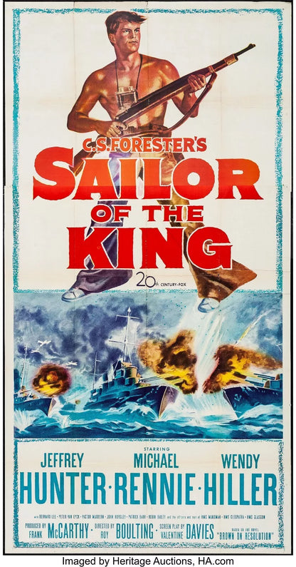 SAILOR OF THE KING (1953) Bernard Lee, Michael Renni - Public Domain DVD NO CASE